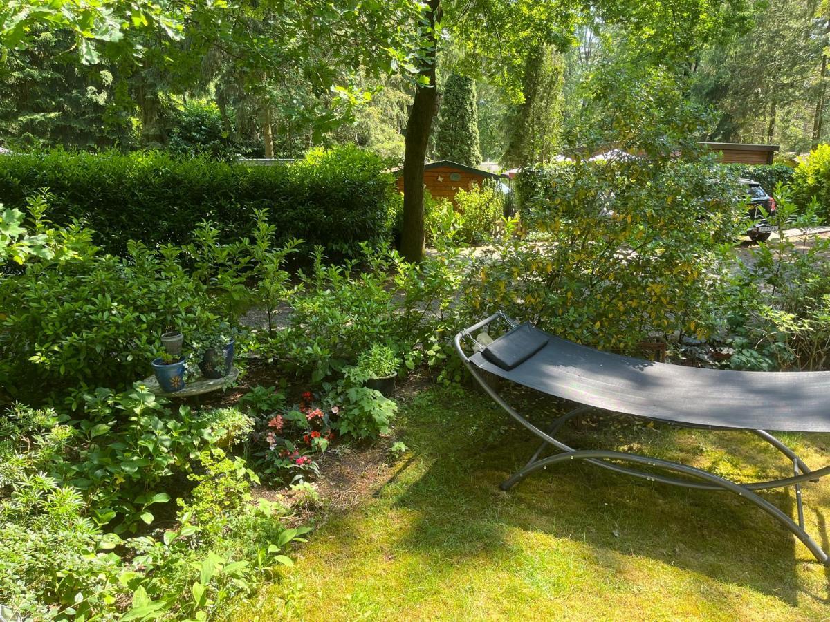 Sfeervol Vakantiehuisje In Bosrijke Omgeving วอร์เดน ภายนอก รูปภาพ